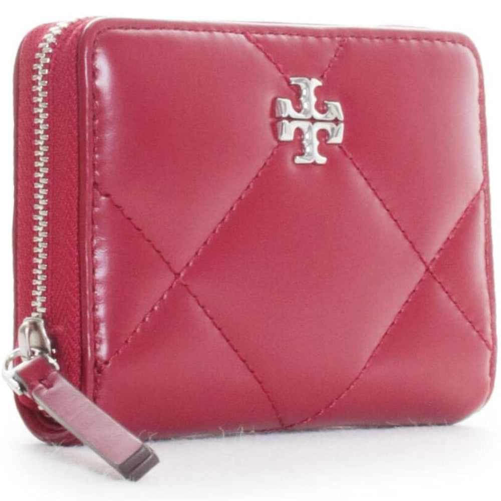 Tory Burch Kira Zip-Around Wallet - Red