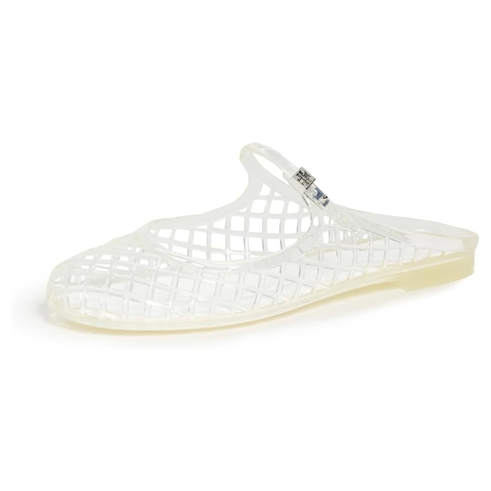 Tory Burch Mellow Mary Jane Jelly - Clear/Silver