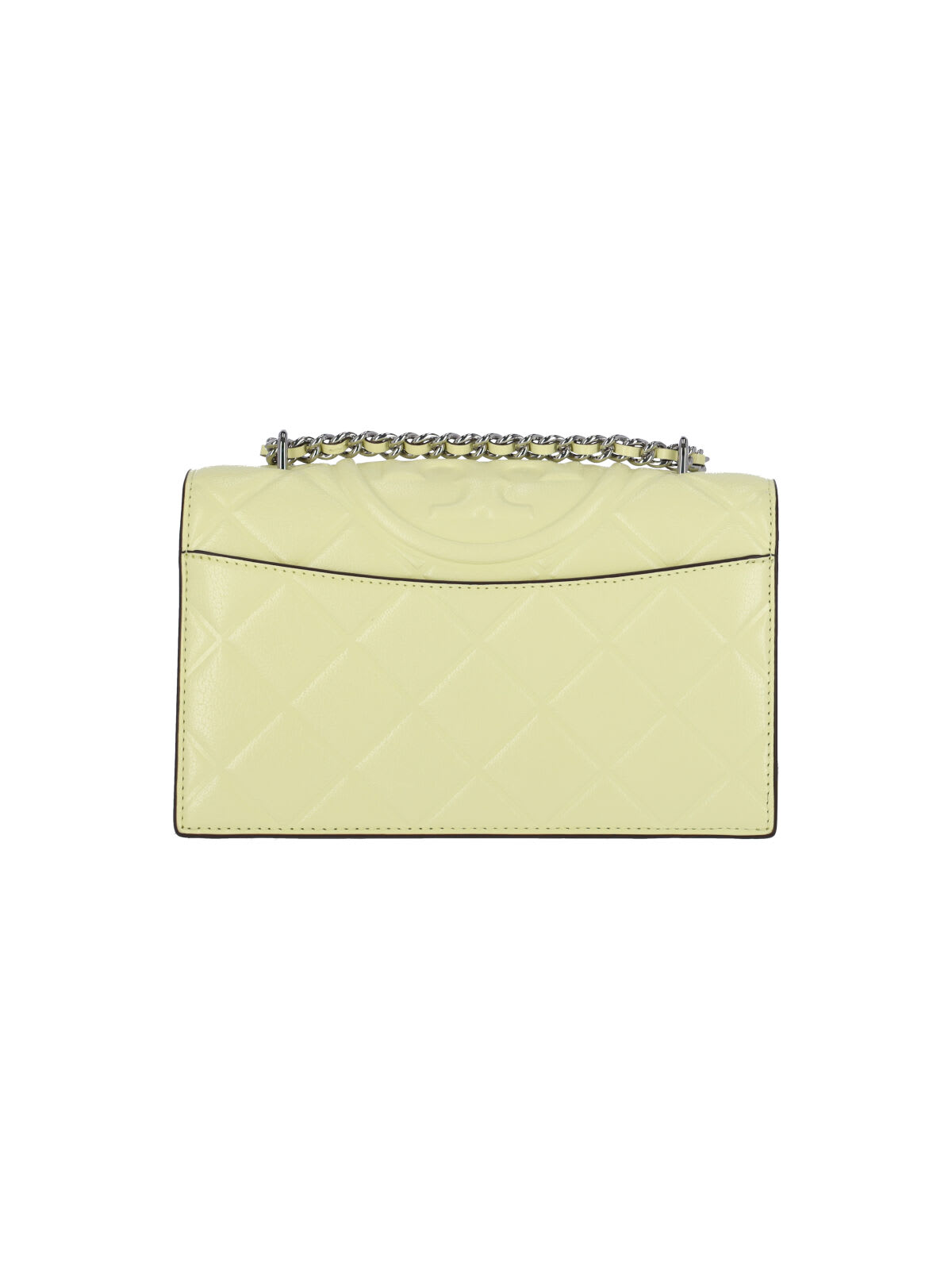 Tory Burch Fleming Small Shoulder Bag - Yellow