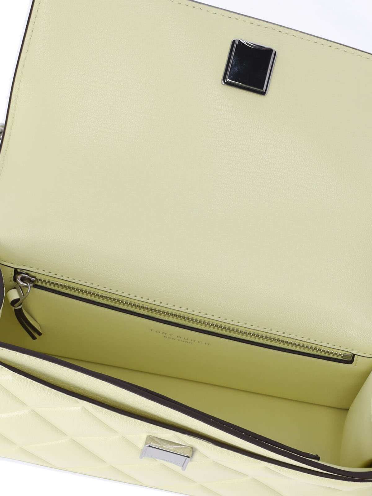 Tory Burch Fleming Small Shoulder Bag - Yellow