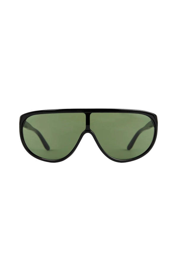 Totême Shield Aviator Sunglasses - Black
