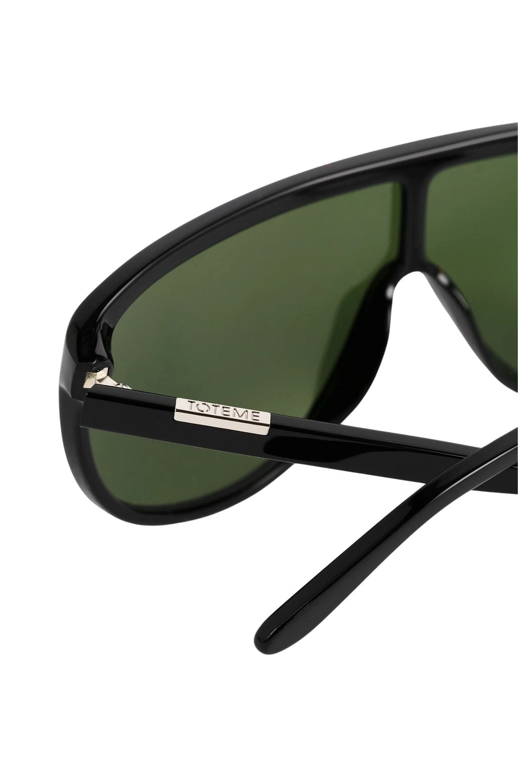 Totême Shield Aviator Sunglasses - Black