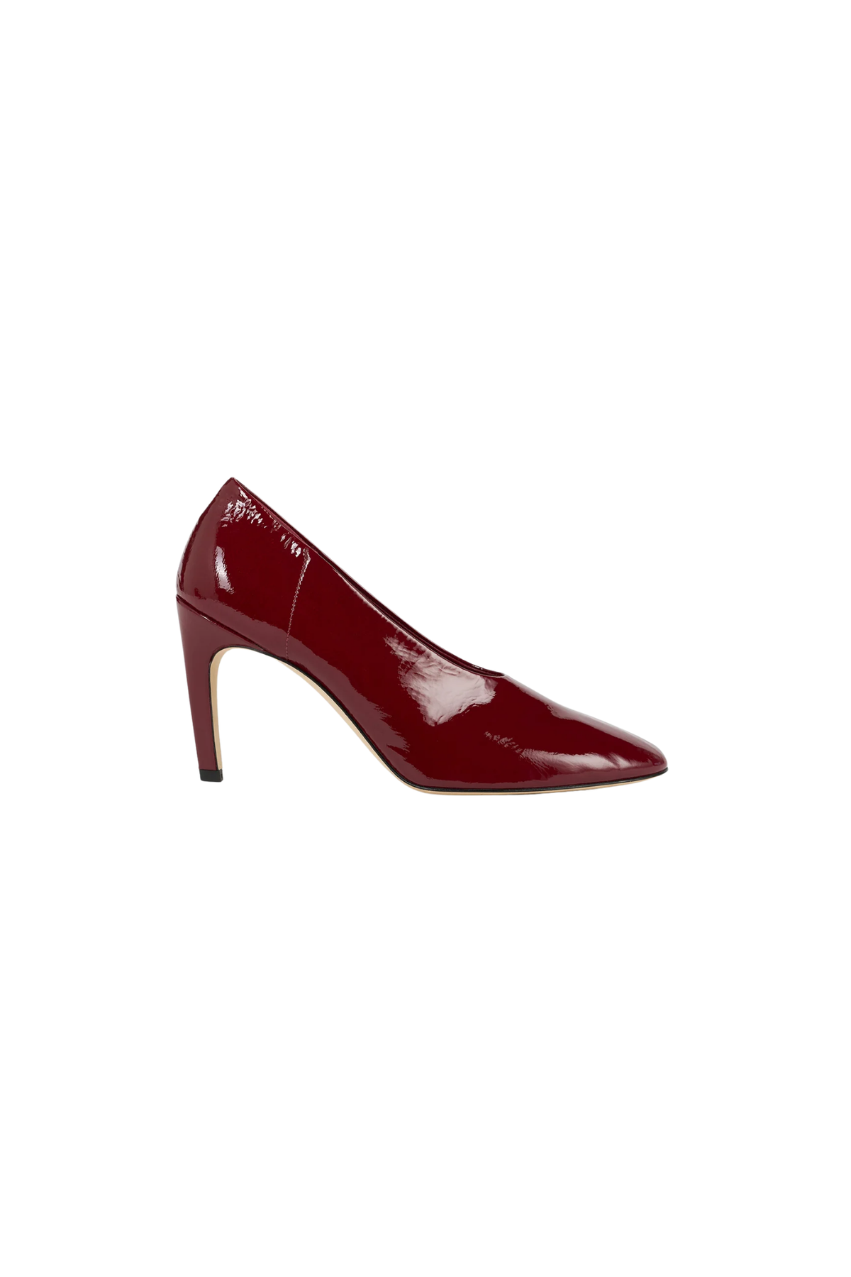 Totême Slip Naplack Pumps - Cherry