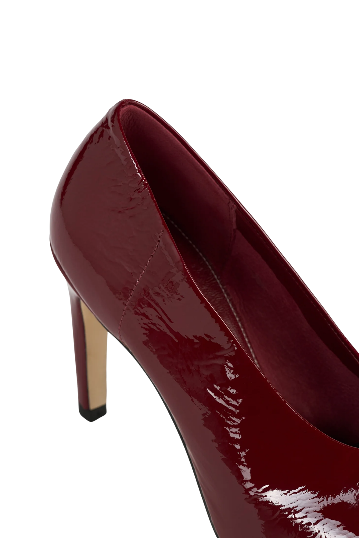 Totême Slip Naplack Pumps - Cherry