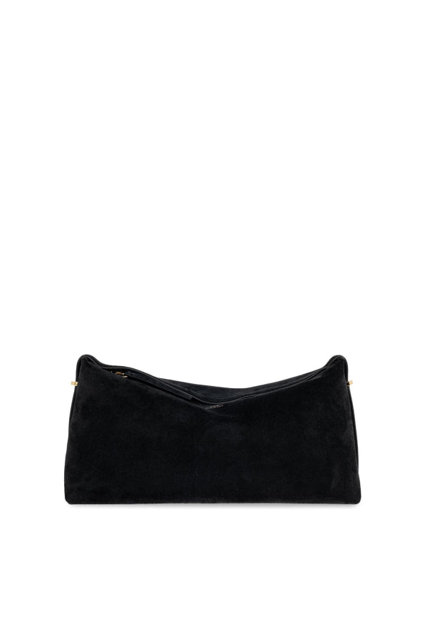 Totême Suede Clutch - Black