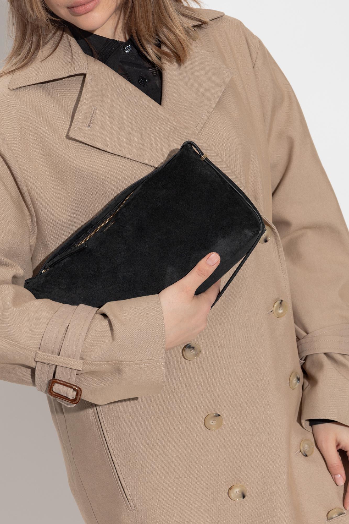 Totême Suede Clutch - Black