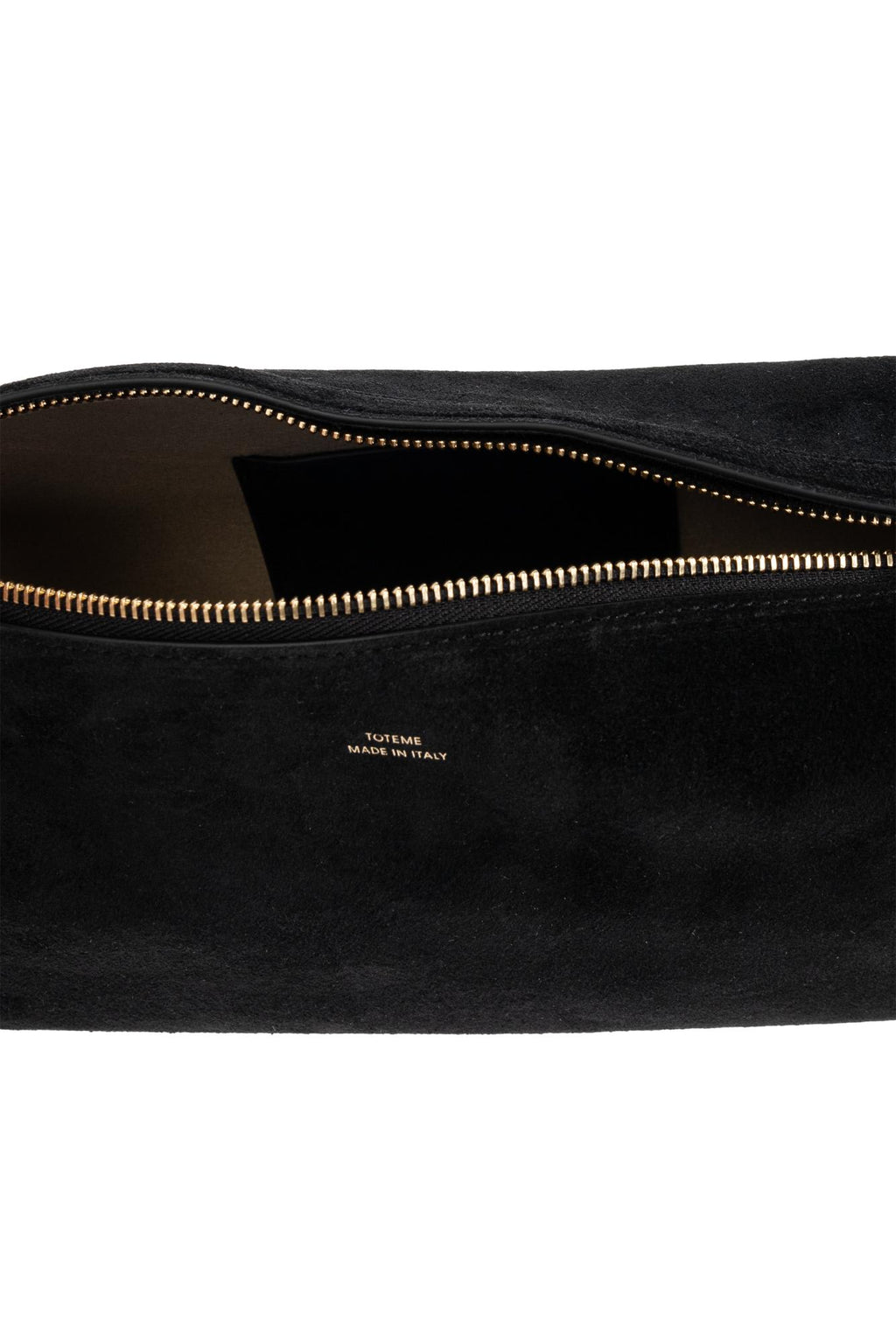 Totême Suede Clutch - Black