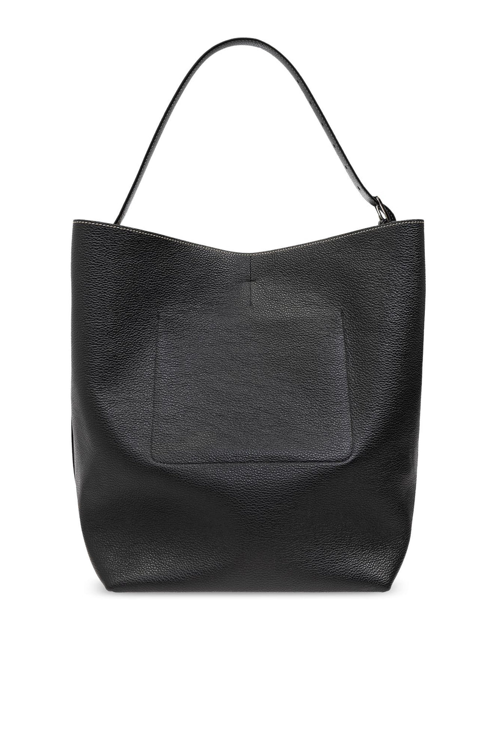Totême Belted Shopper Bag - Black