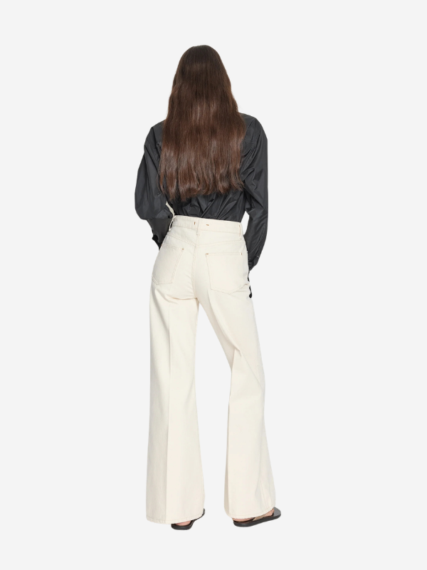Ossou Trace Flare Jean - Natural