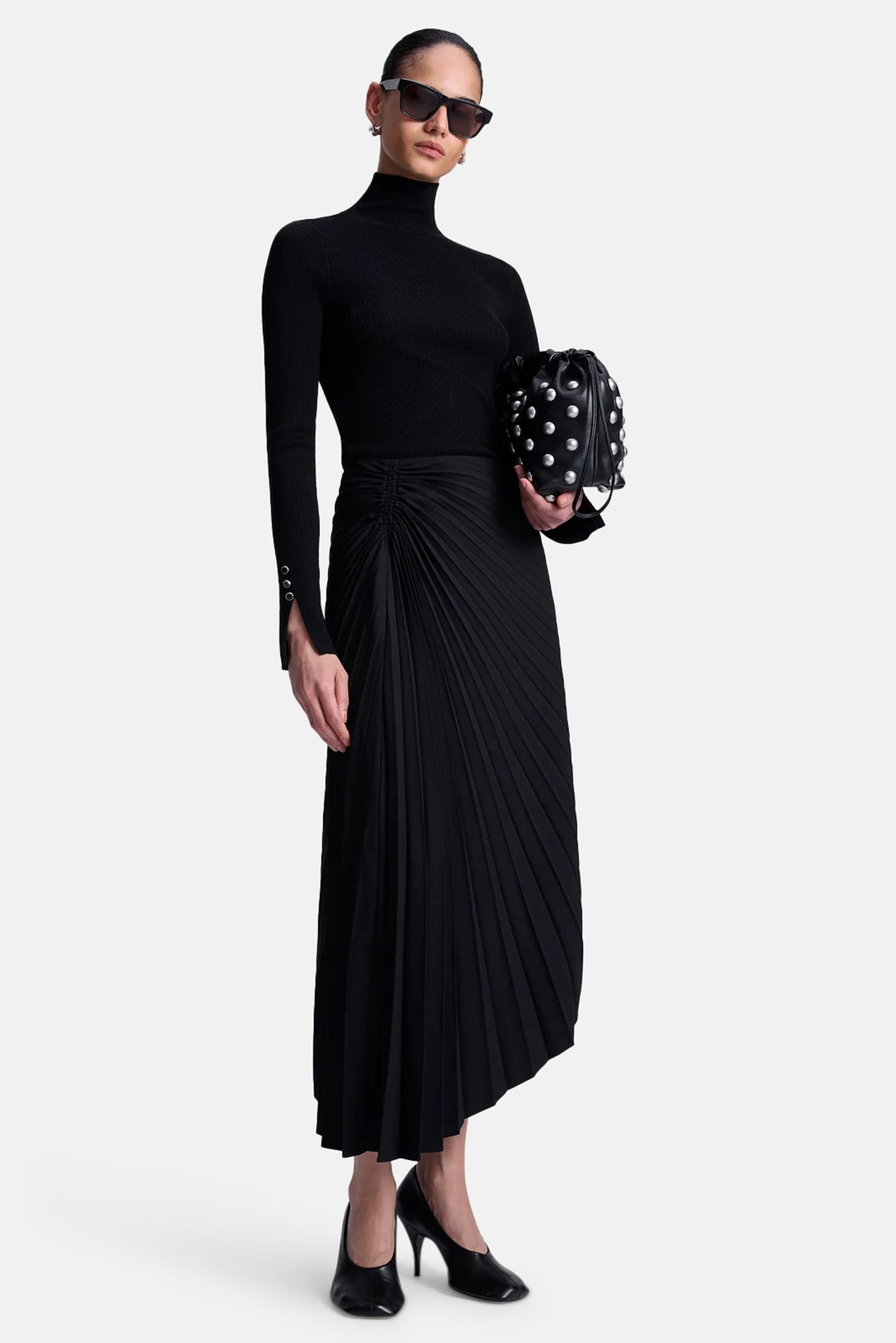 A.L.C. Tracy Tailored Midi Skirt