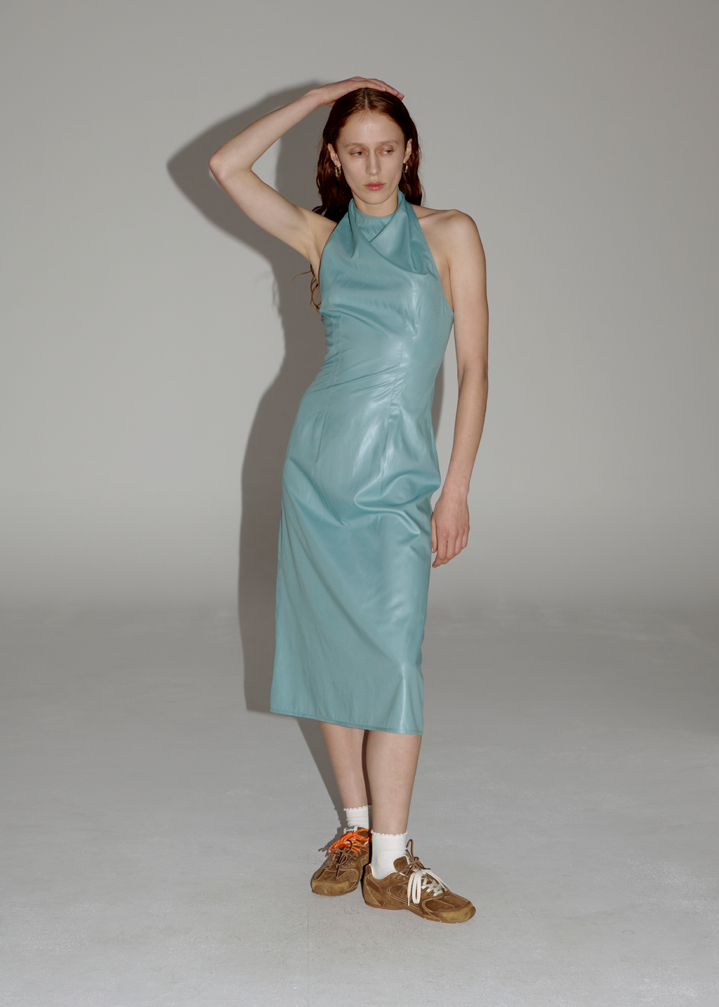 Permanent Vacation Transfer Dress - Teal