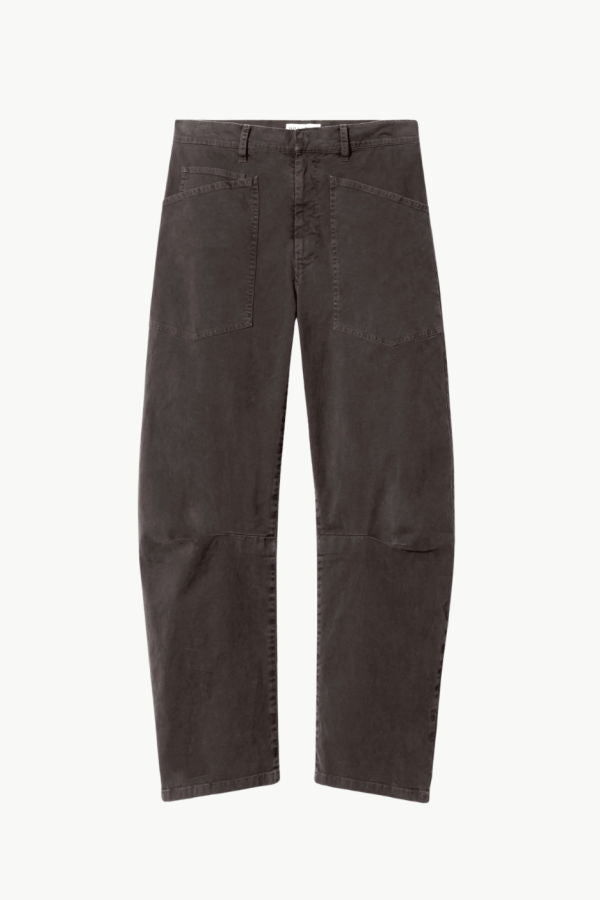 Nili Lotan Tribeca Pant - Dark Walnut