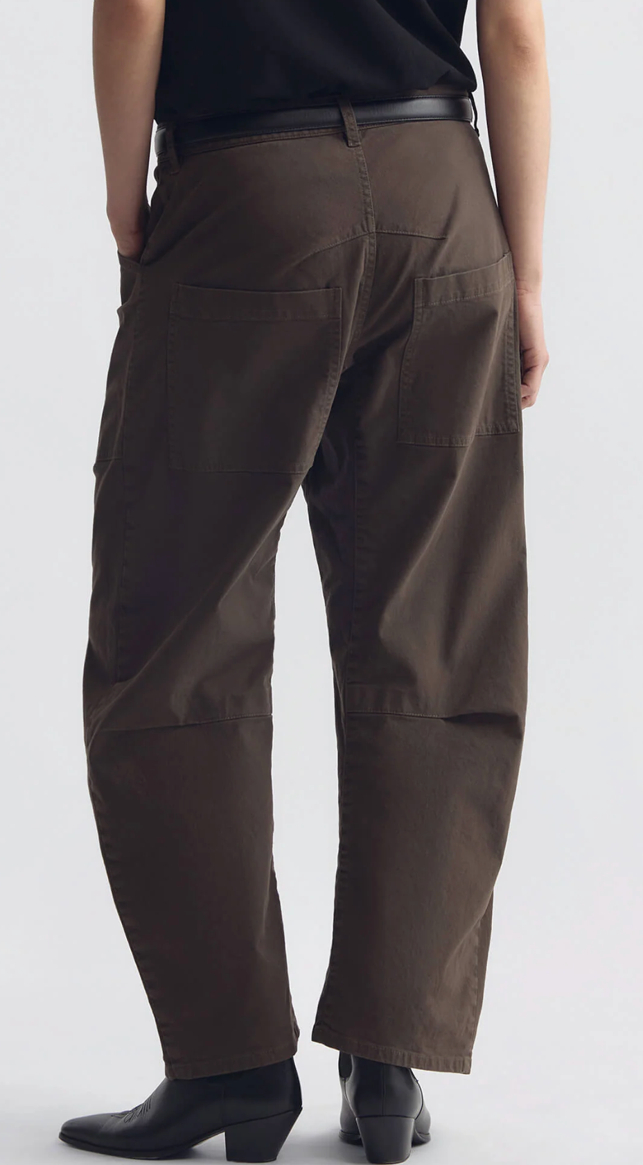 Nili Lotan Tribeca Pant - Dark Walnut
