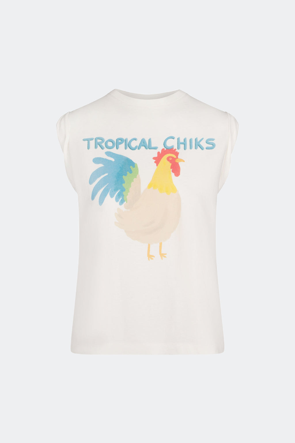Simon Miller Tropical Chiks Graphic Tank - Tropical Chiks Graphic
