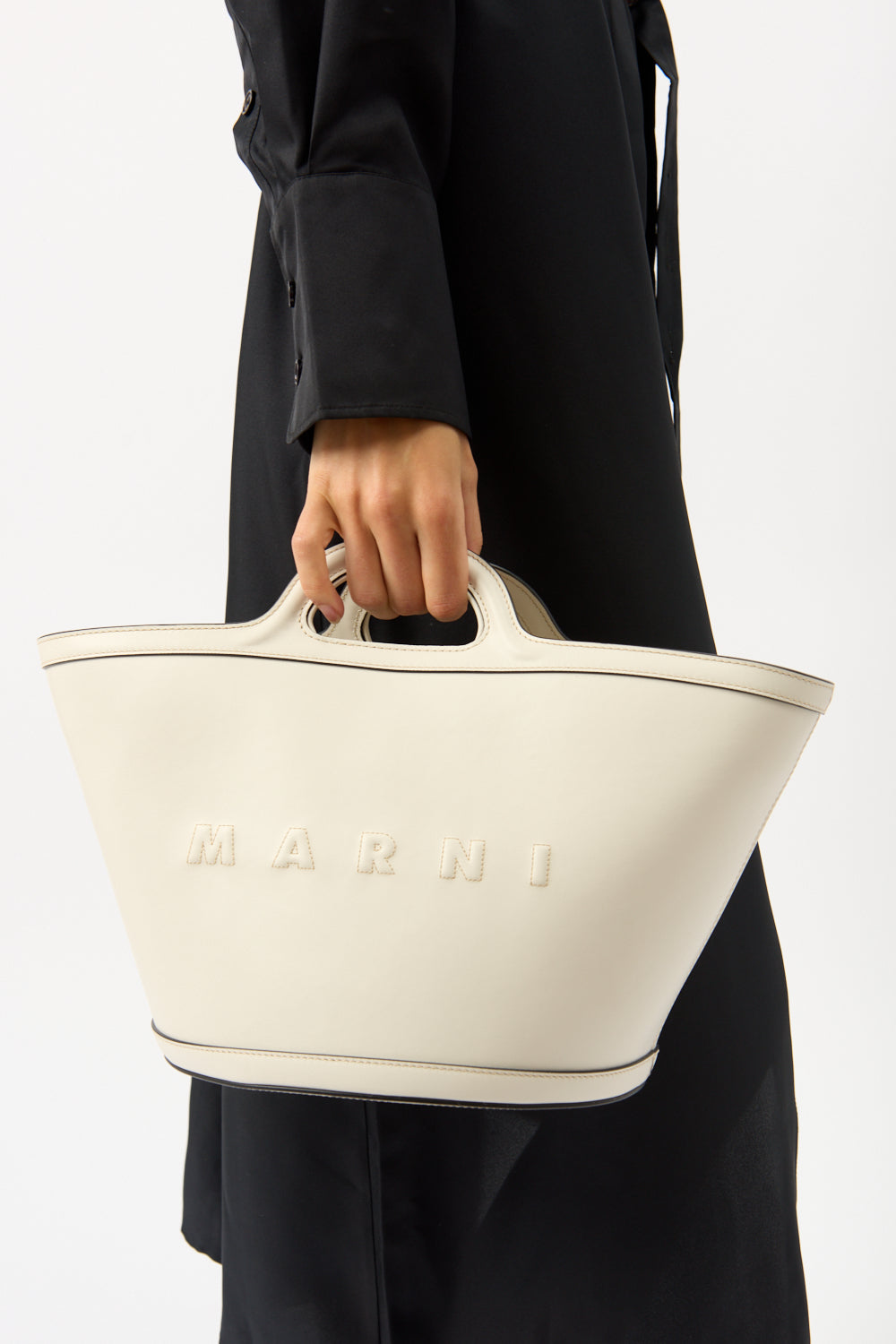 Marni Tropicalia Small Leather Tote