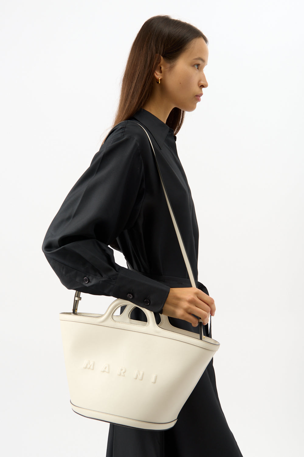 Marni Tropicalia Small Leather Tote