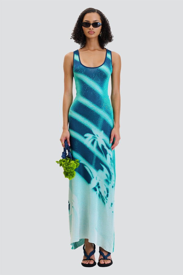 PH5 Nikki Window Print Tank Dress