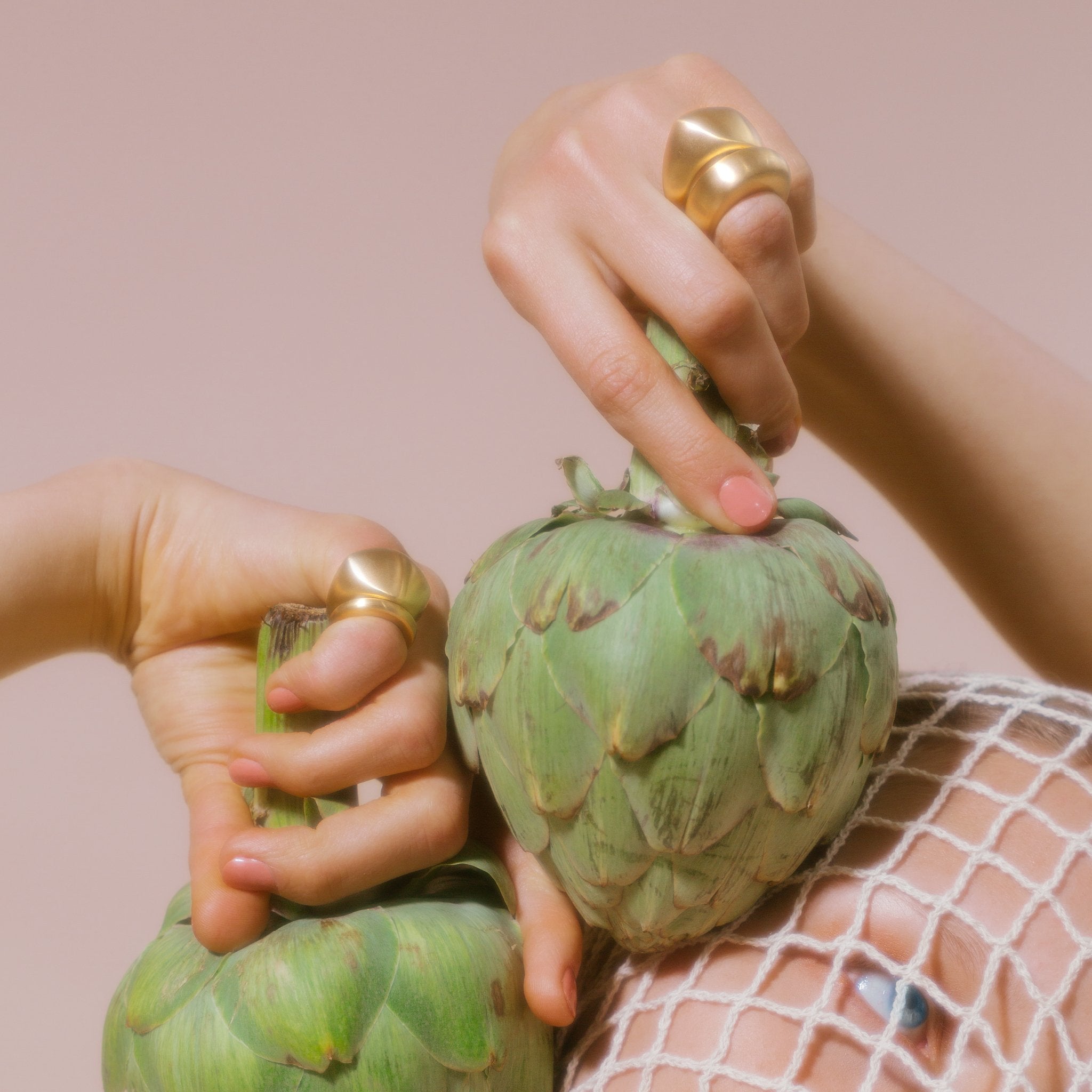 MING YU WANG Turrell Ring - 18K gold plated