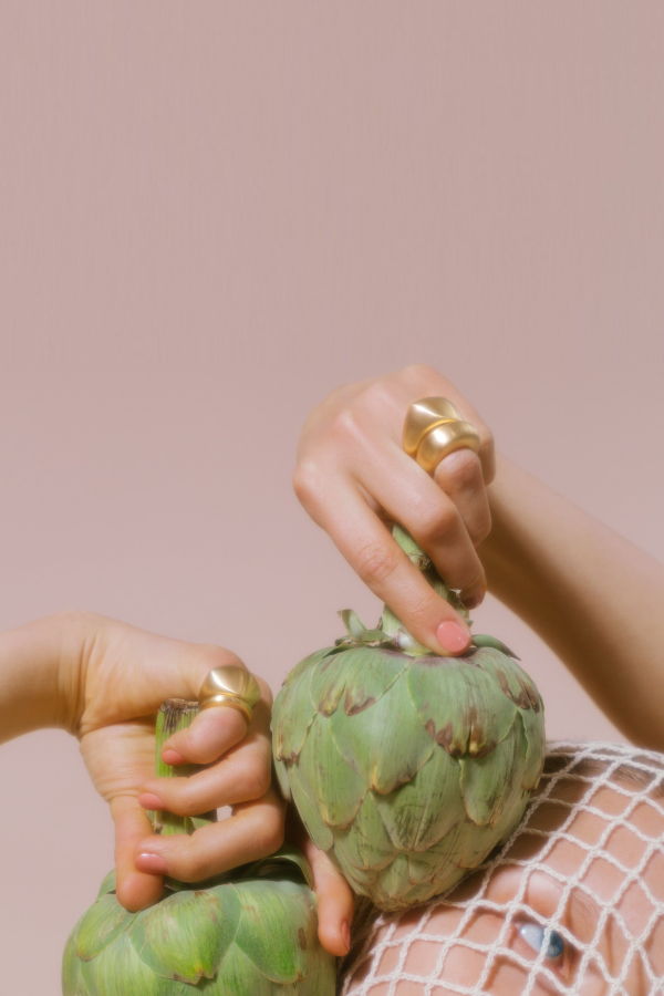 MING YU WANG Turrell Ring - 18K gold plated