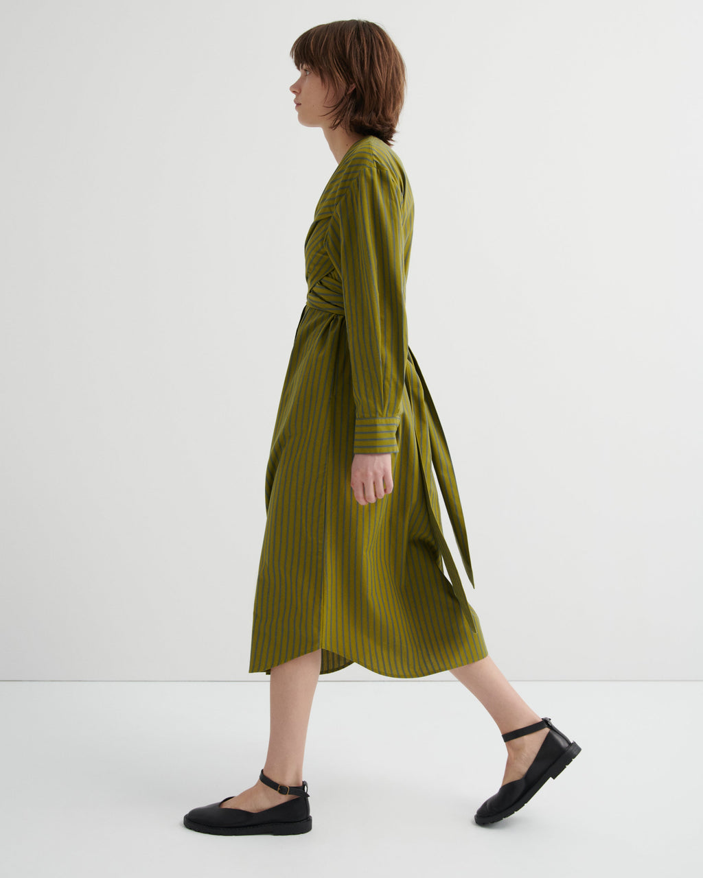 Kowtow Twist Dress - Artisan Stripe