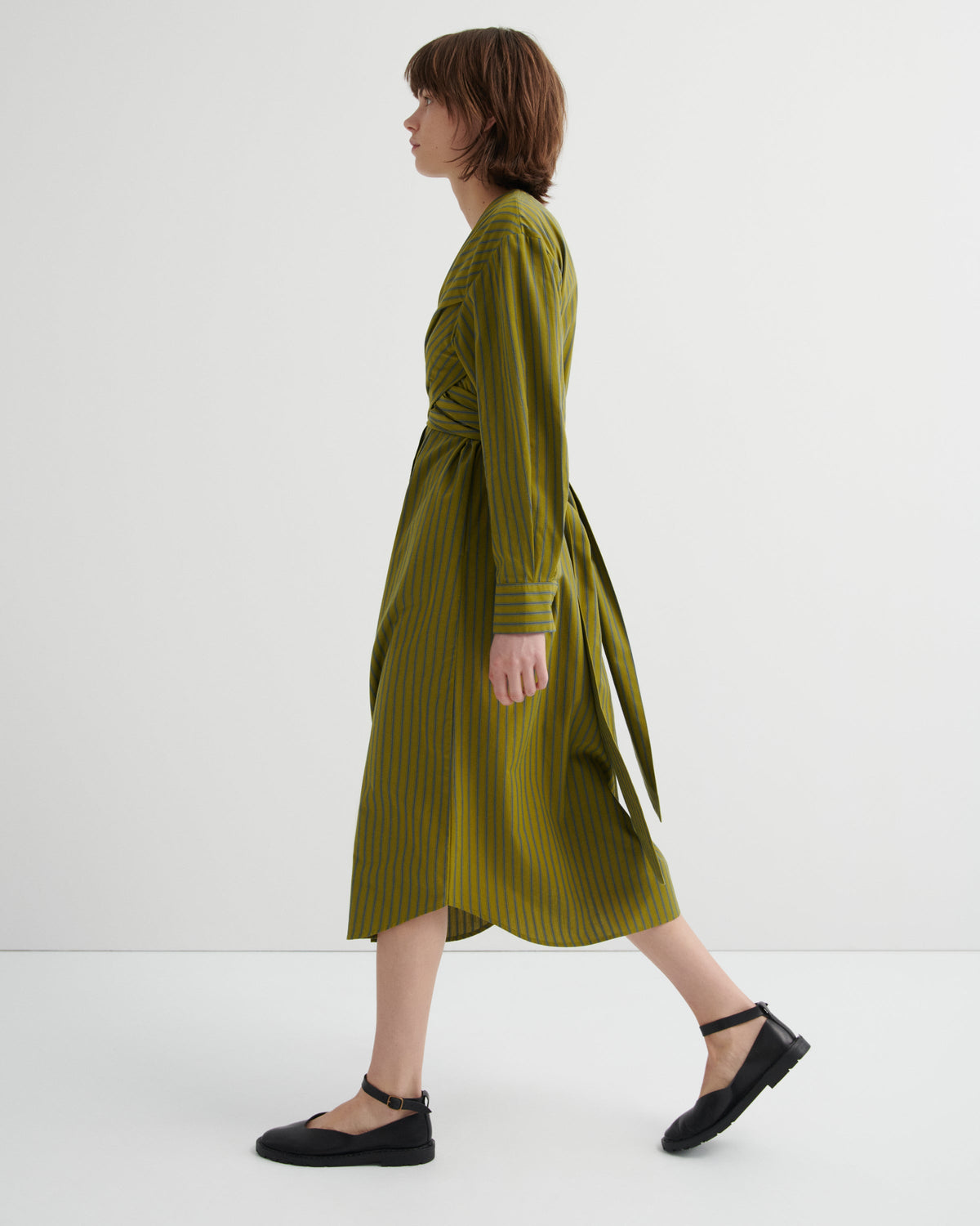 Kowtow Twist Dress - Artisan Stripe