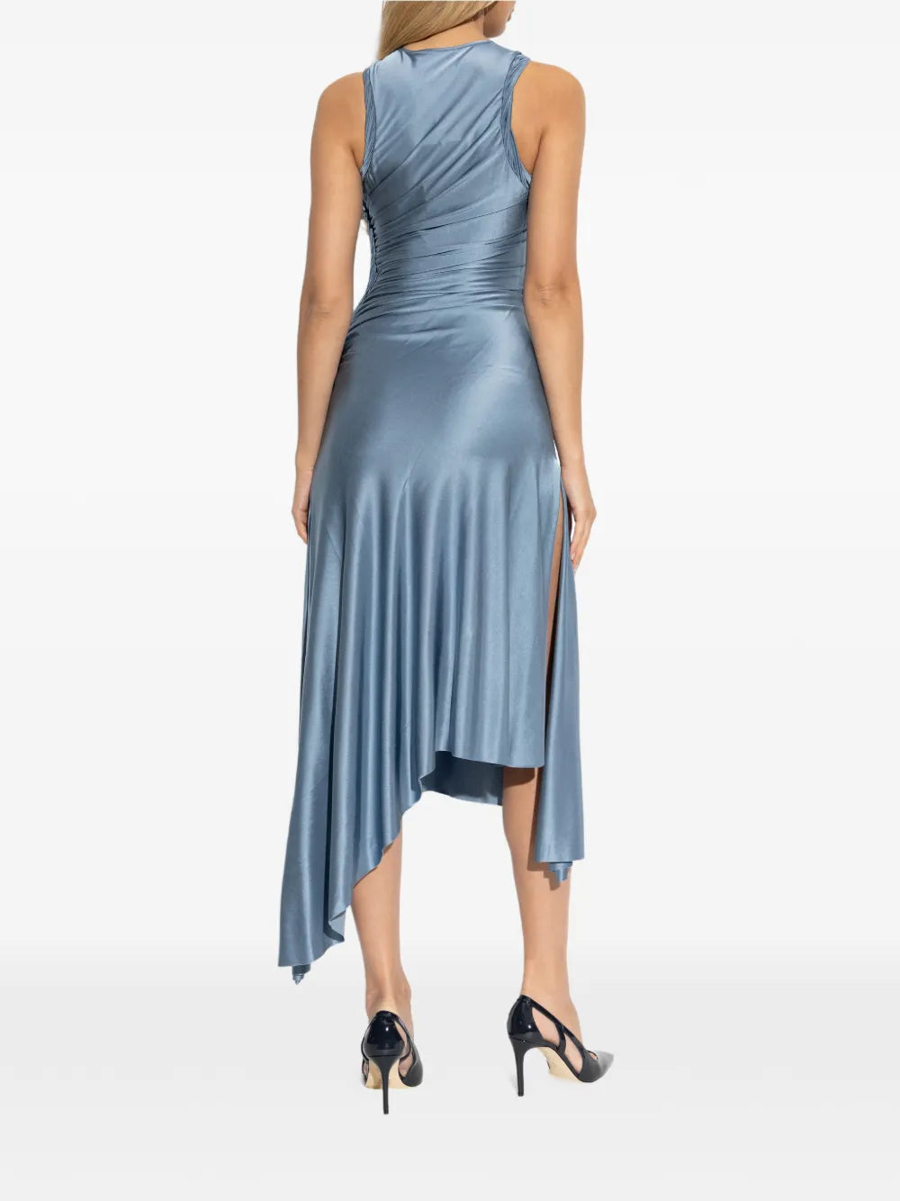Victoria Beckham Twist Dress - Stone