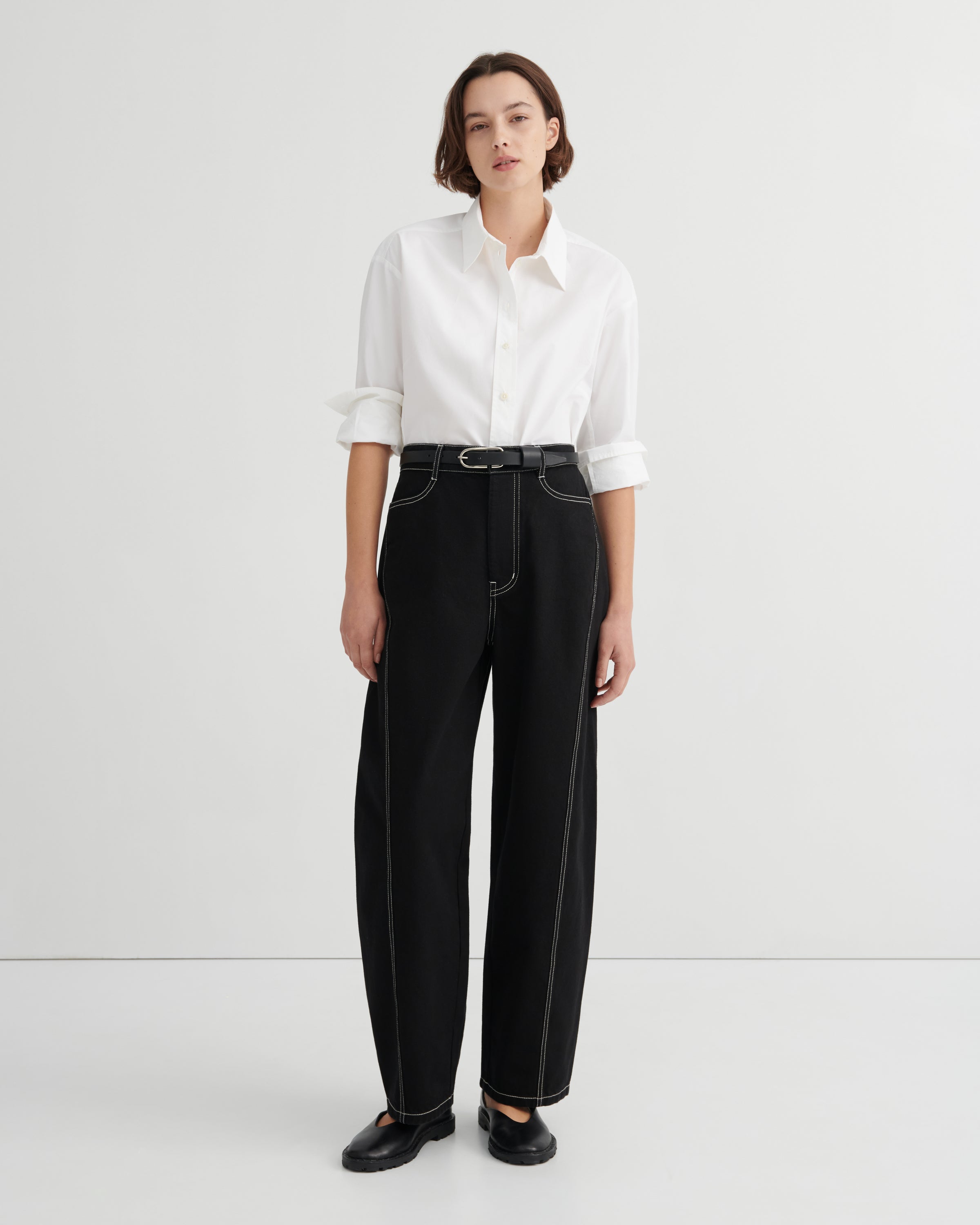 Kowtow Twist Jeans - Black Denim