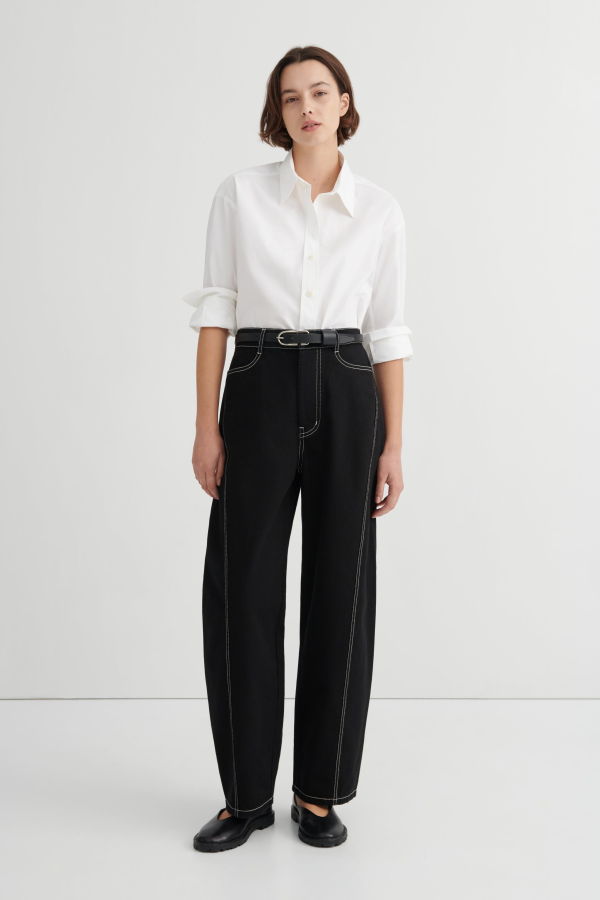 Kowtow Twist Jeans - Black Denim