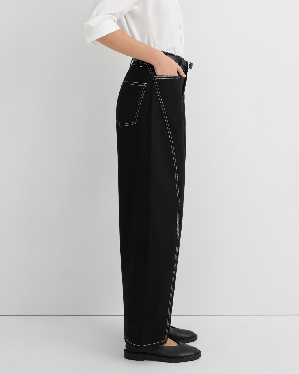Kowtow Twist Jeans - Black Denim
