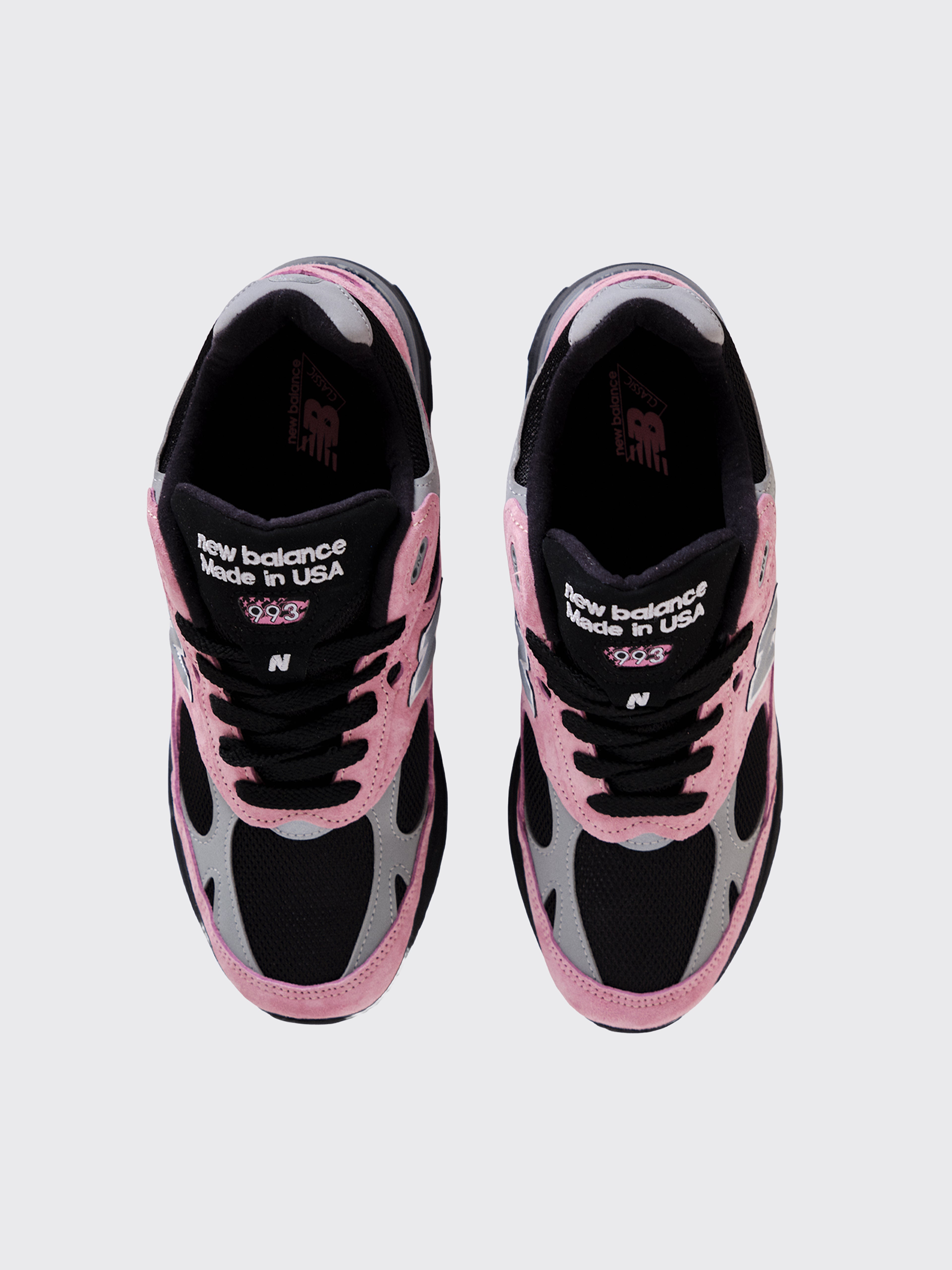 New Balance U993PB Sneaker - Pink Taffy/Black