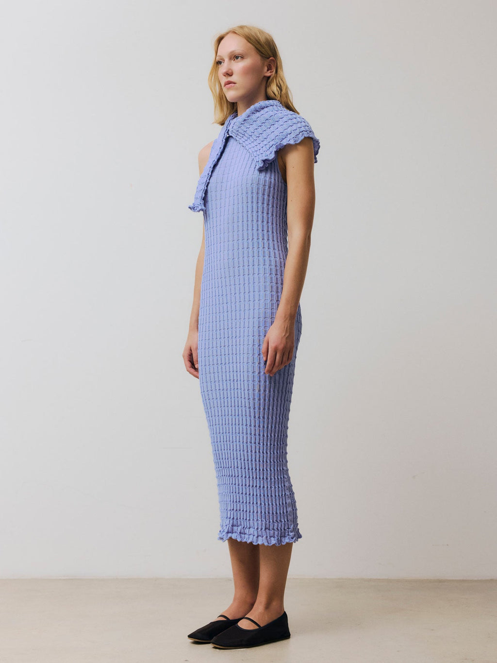 Rus Udon Dress - Salvia Blue