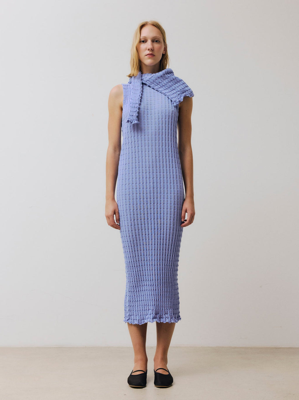 Rus Udon Dress - Salvia Blue