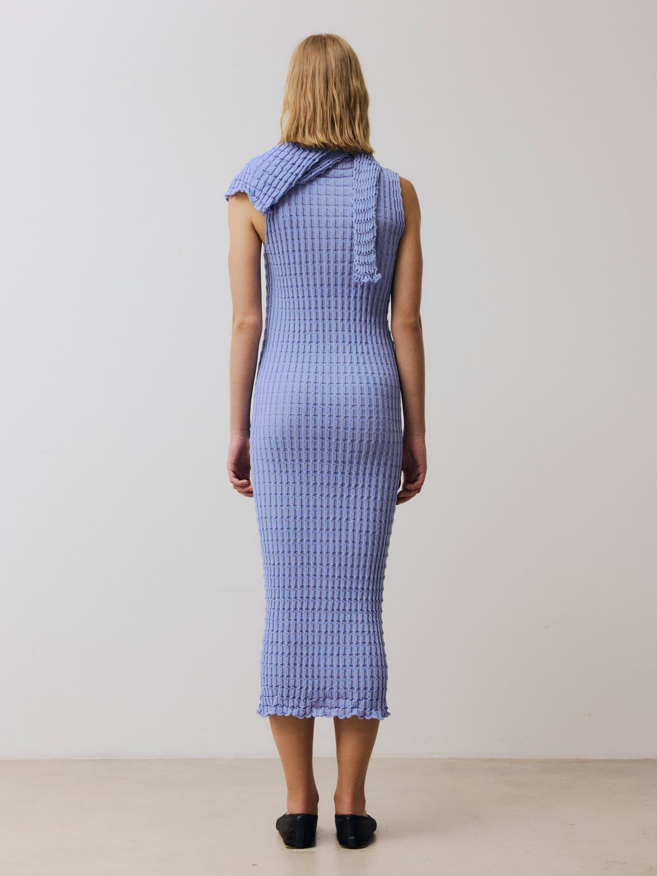 Rus Udon Dress - Salvia Blue