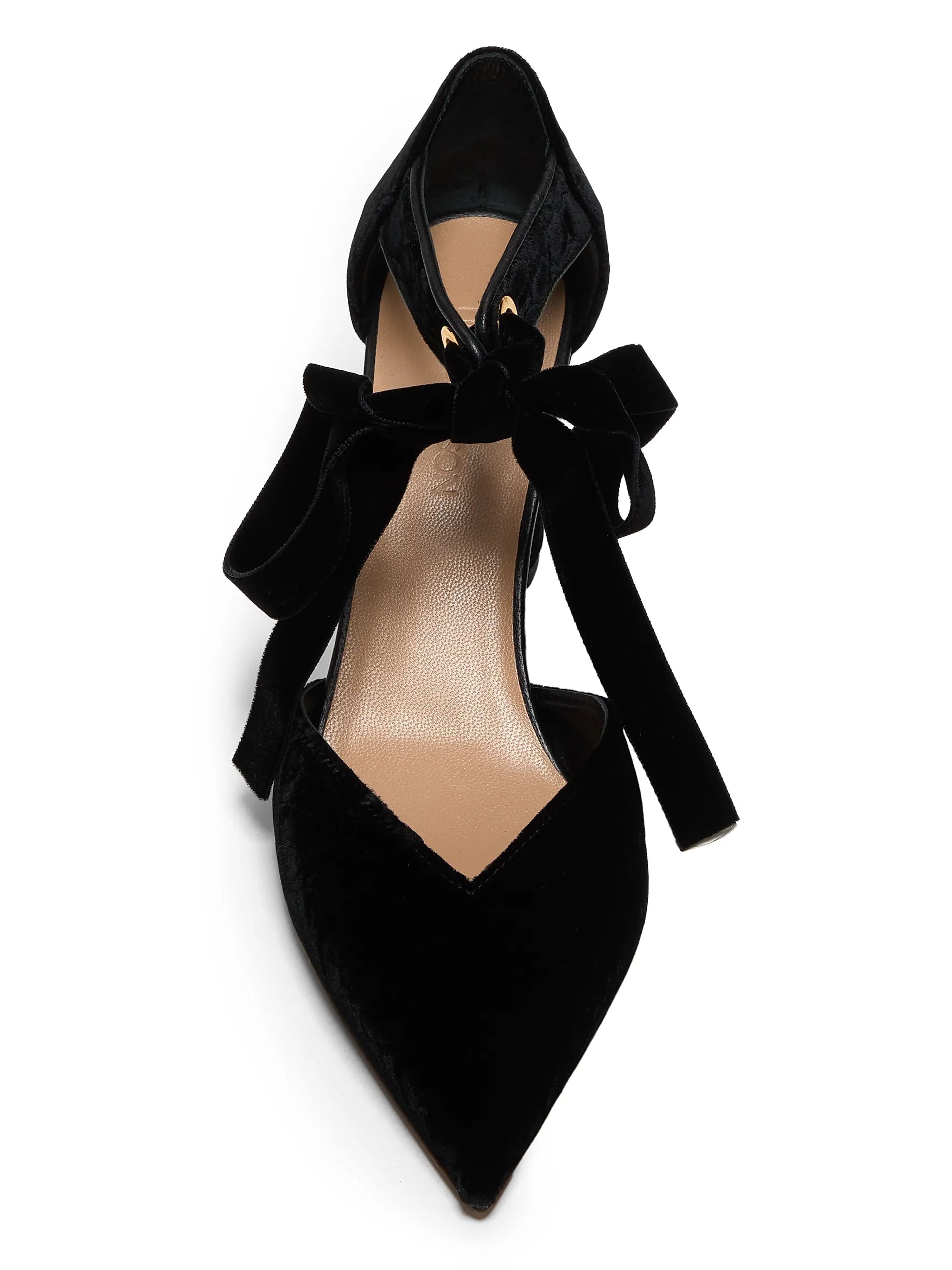 Ulla Johnson Corinna Eyelet Detail Heel - Black