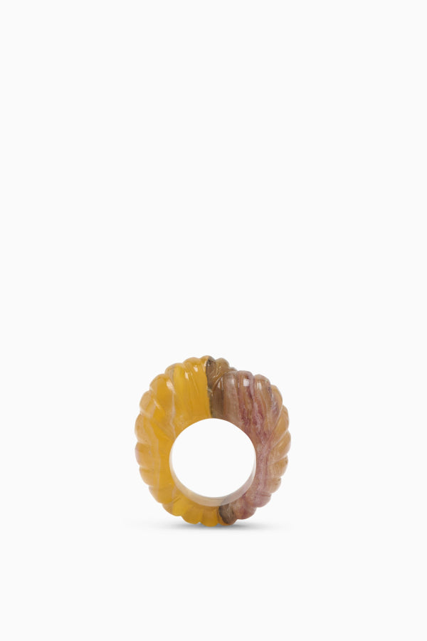 Ulla Johnson Oni Carved Shell Ring