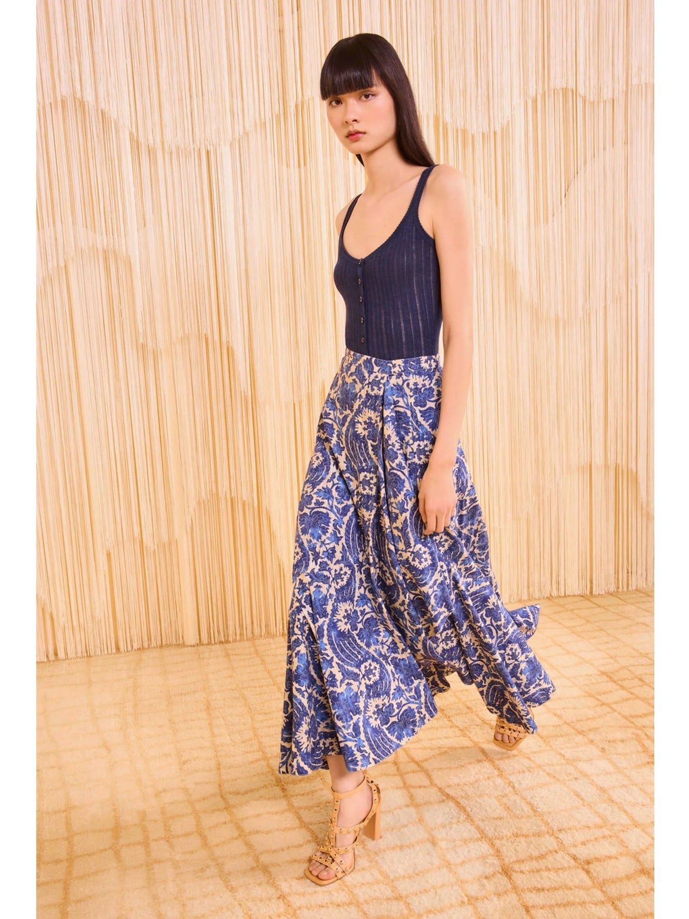 Ulla Johnson Sabina Faux Wrap Skirt