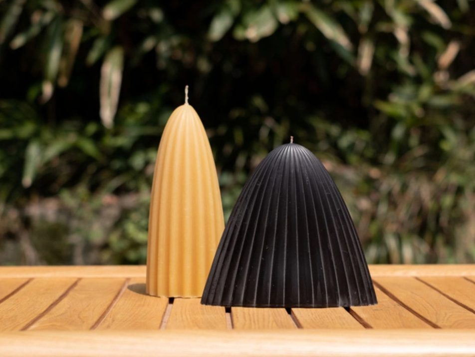 Ume Studio Tusk Beeswax Candle Small