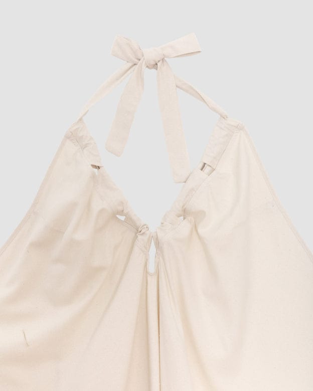 Baserange Undyed Node Dress - White