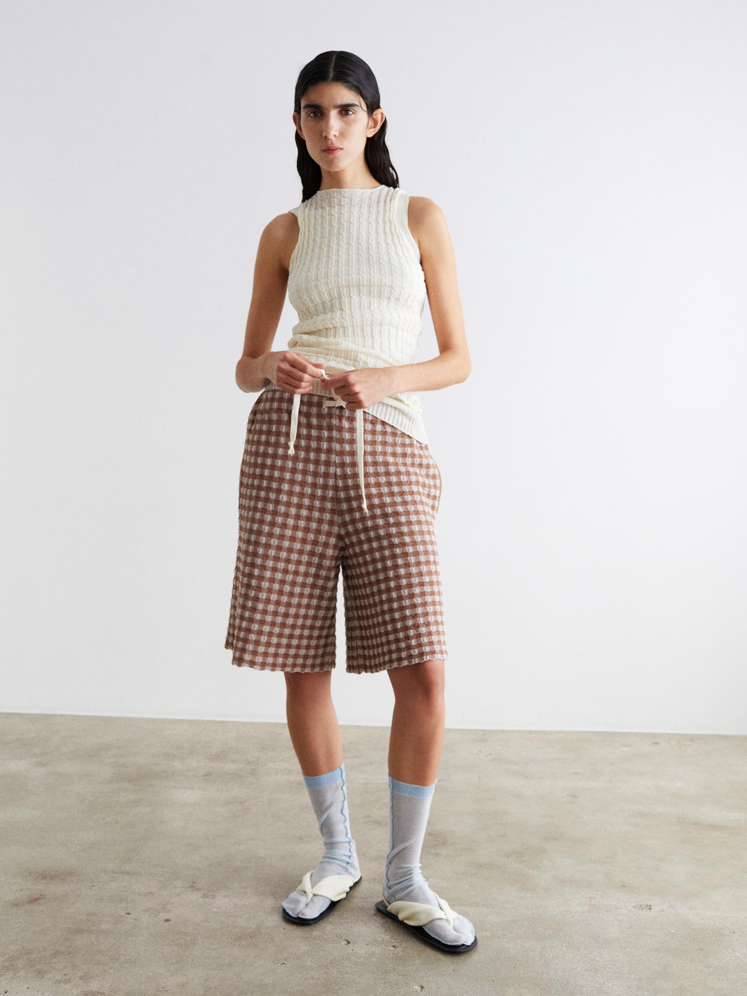 Rus Unkai Top - Chalk