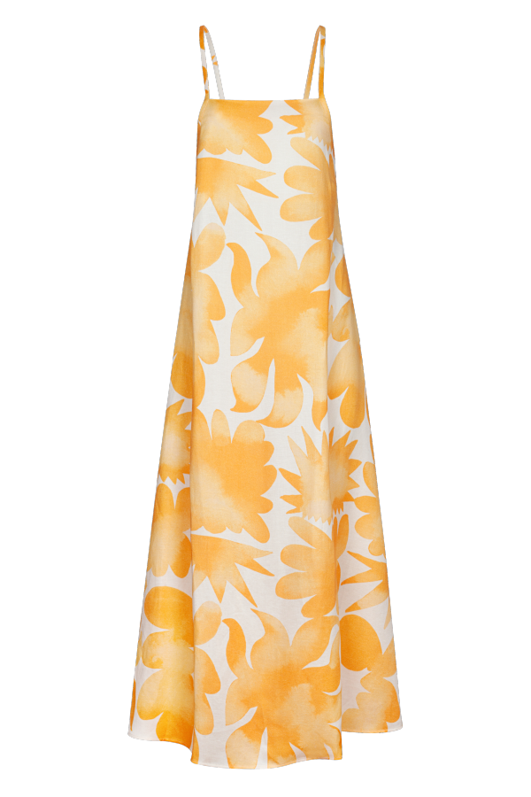 Untitled in Motion Aleah Dress - Facula-Saffron