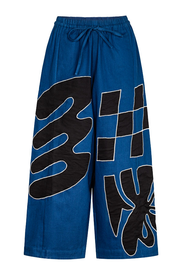 Untitled in Motion Yamina Pant - Orgone Applique Pant