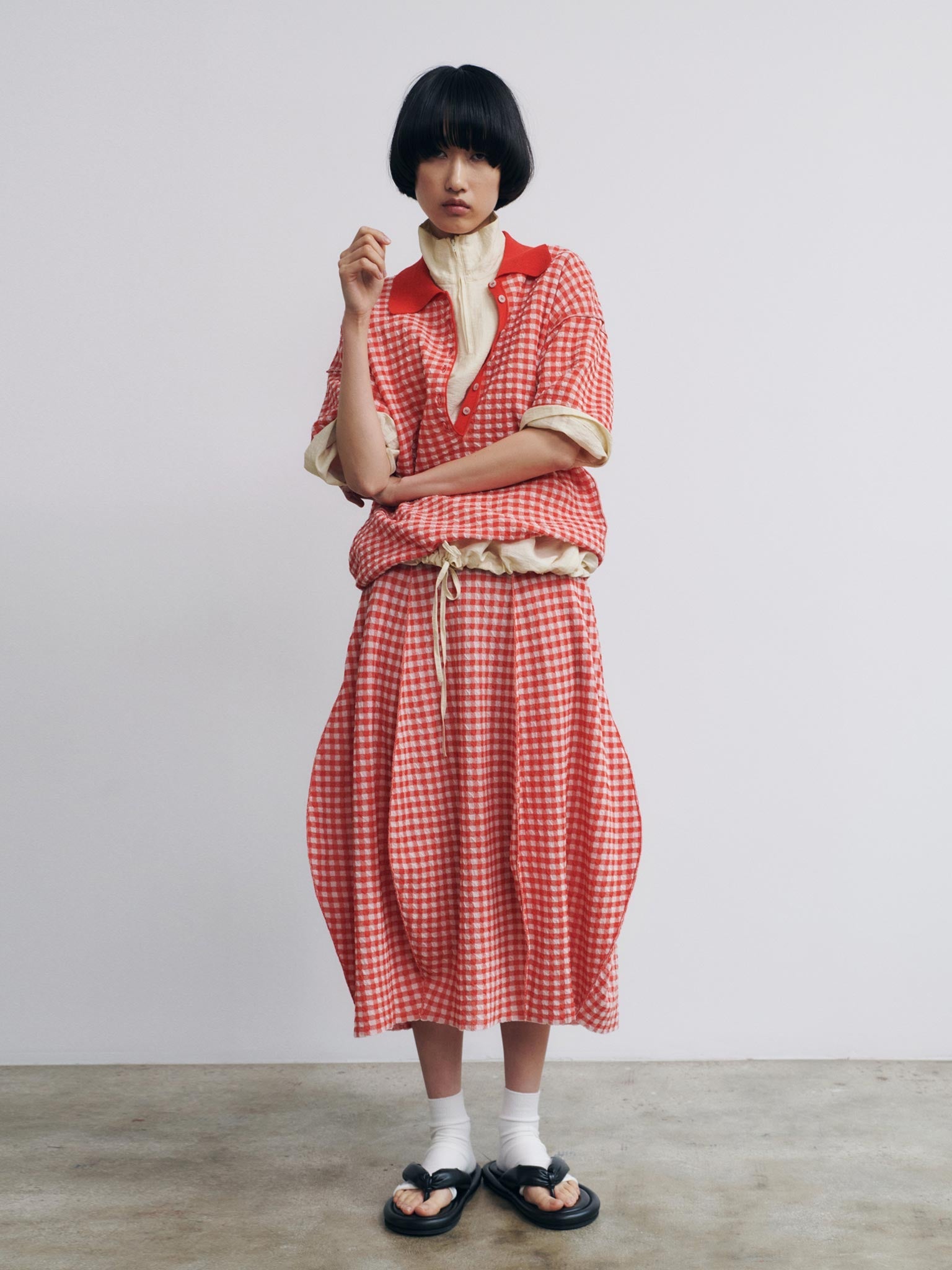 Rus Uovo Skirt - Tomate