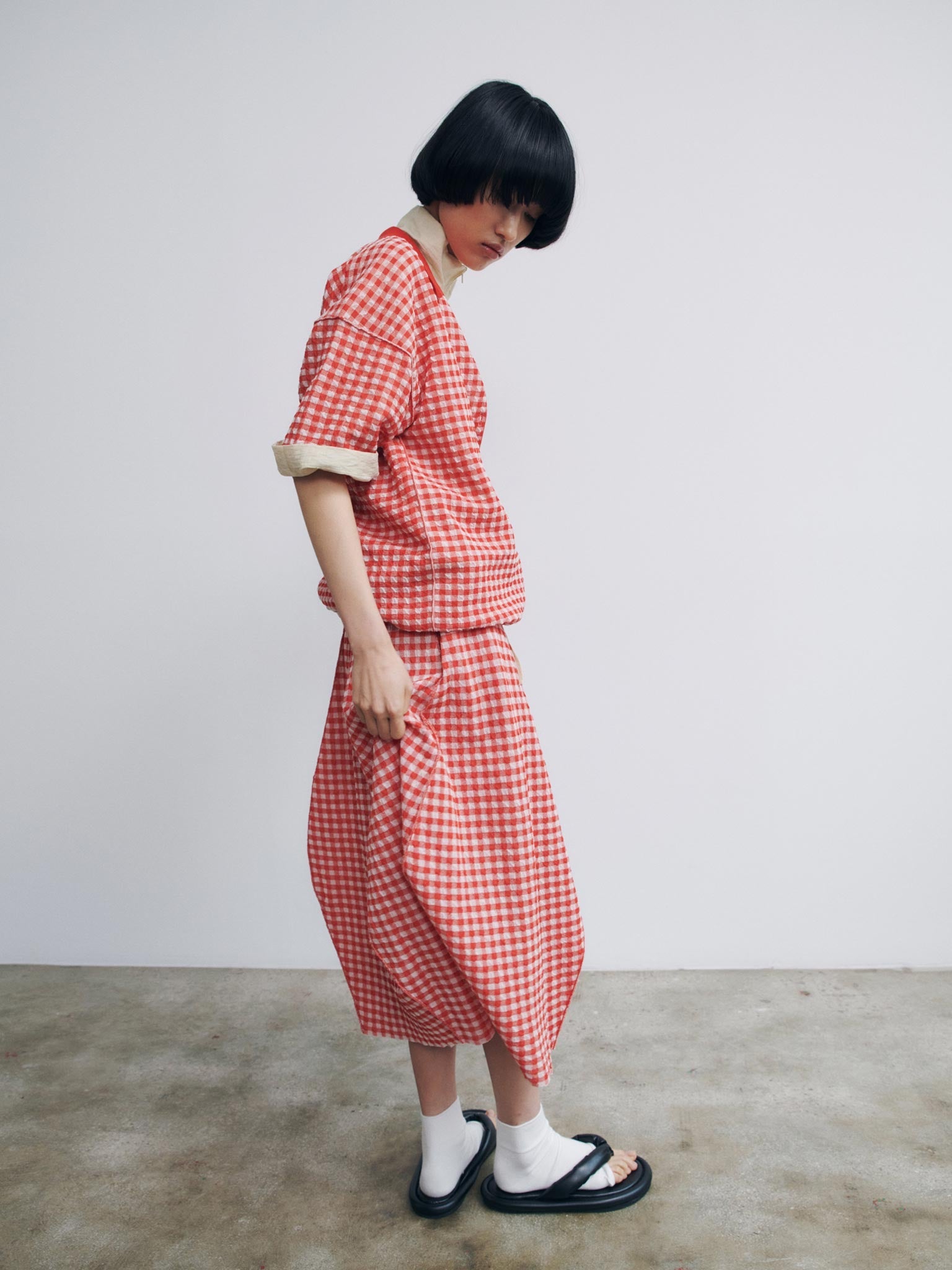 Rus Uovo Skirt - Tomate