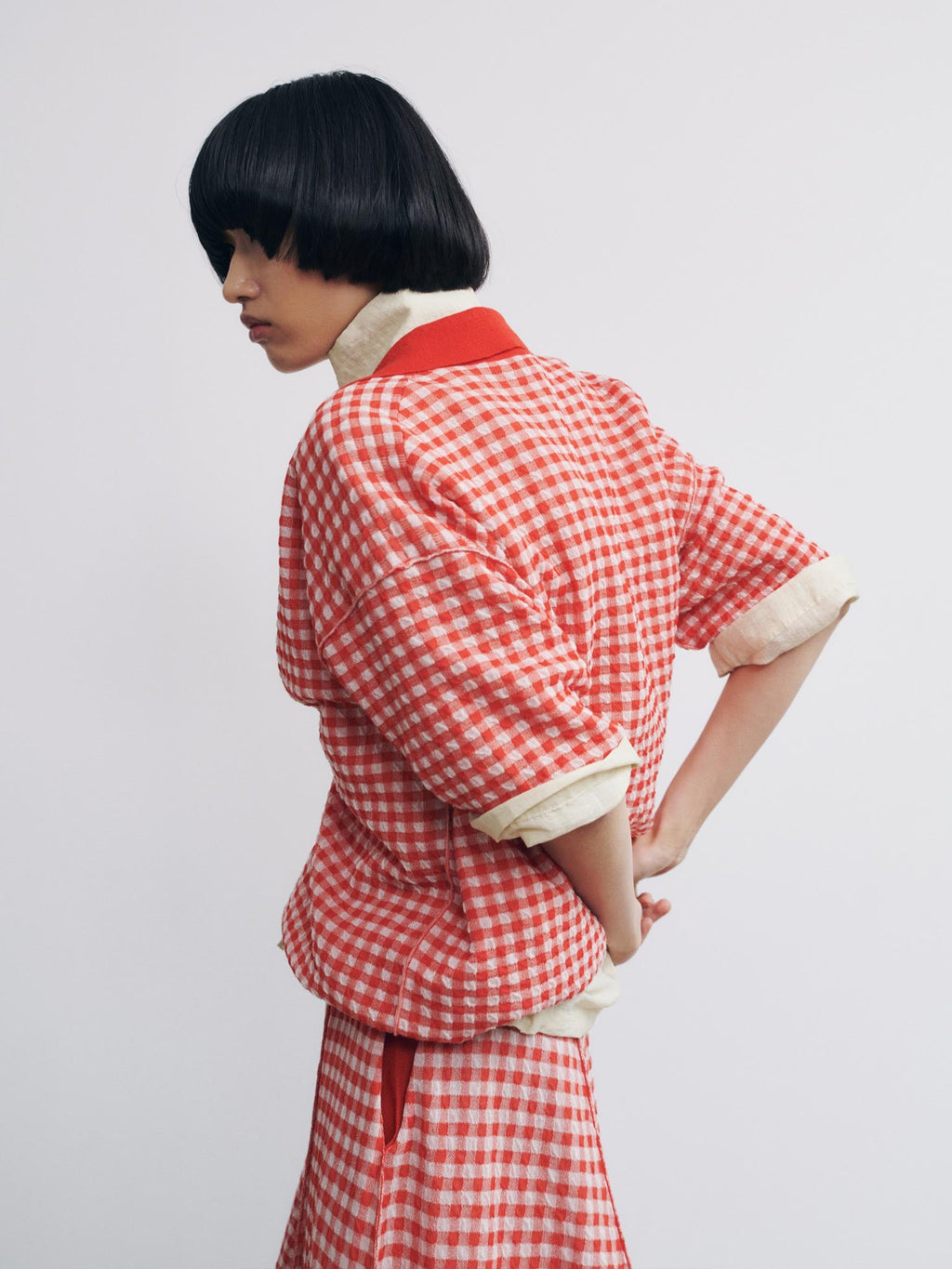 Rus Uovo Skirt - Tomate