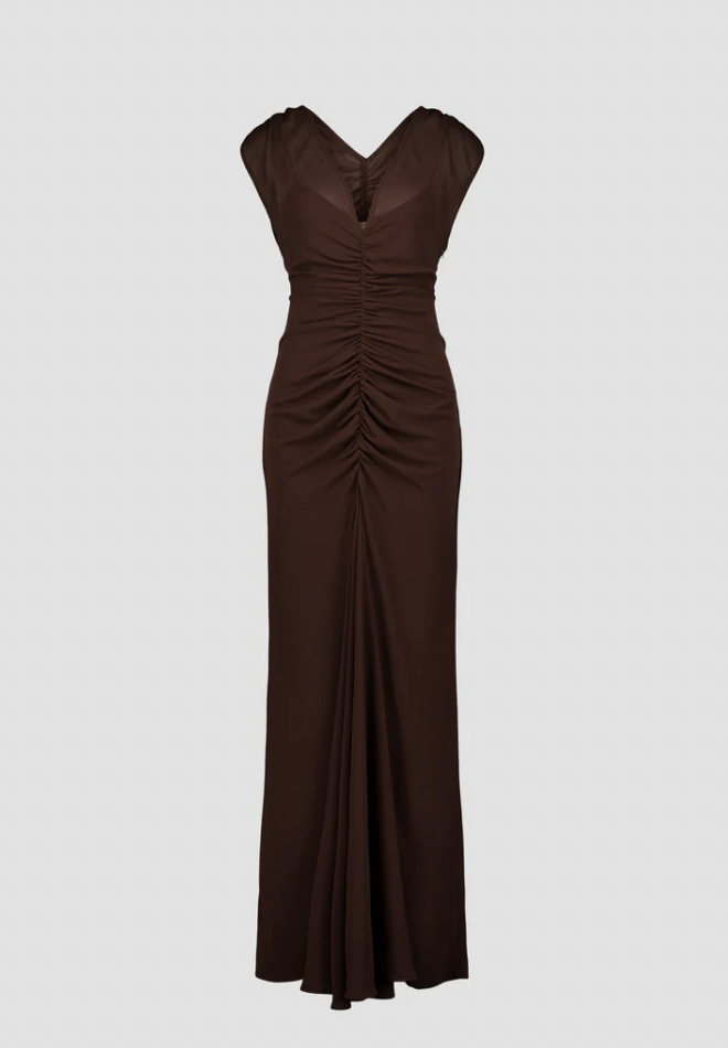 SAEMDI V-Neck Mermaid Dress