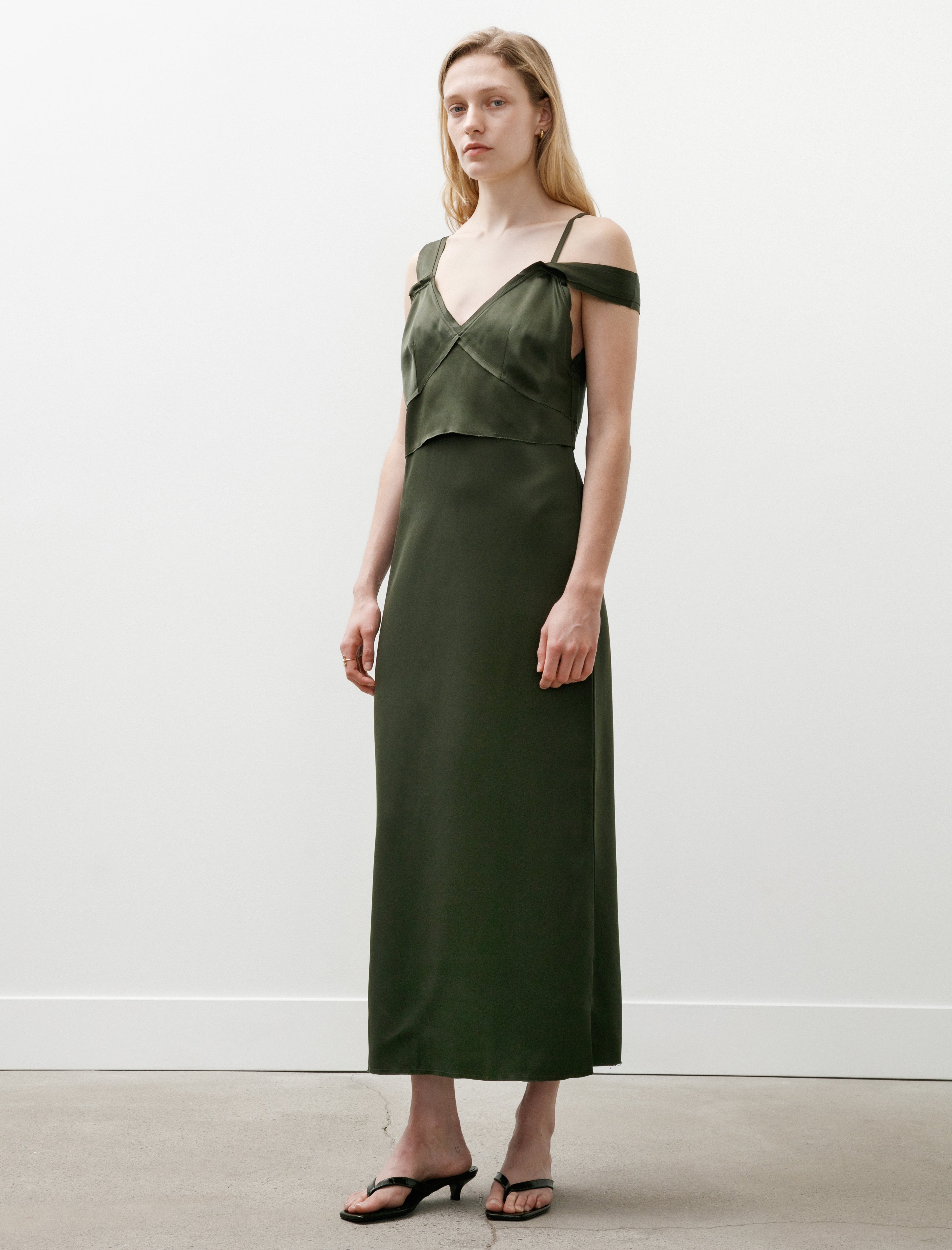 Totême V-Neck Slip Dress
