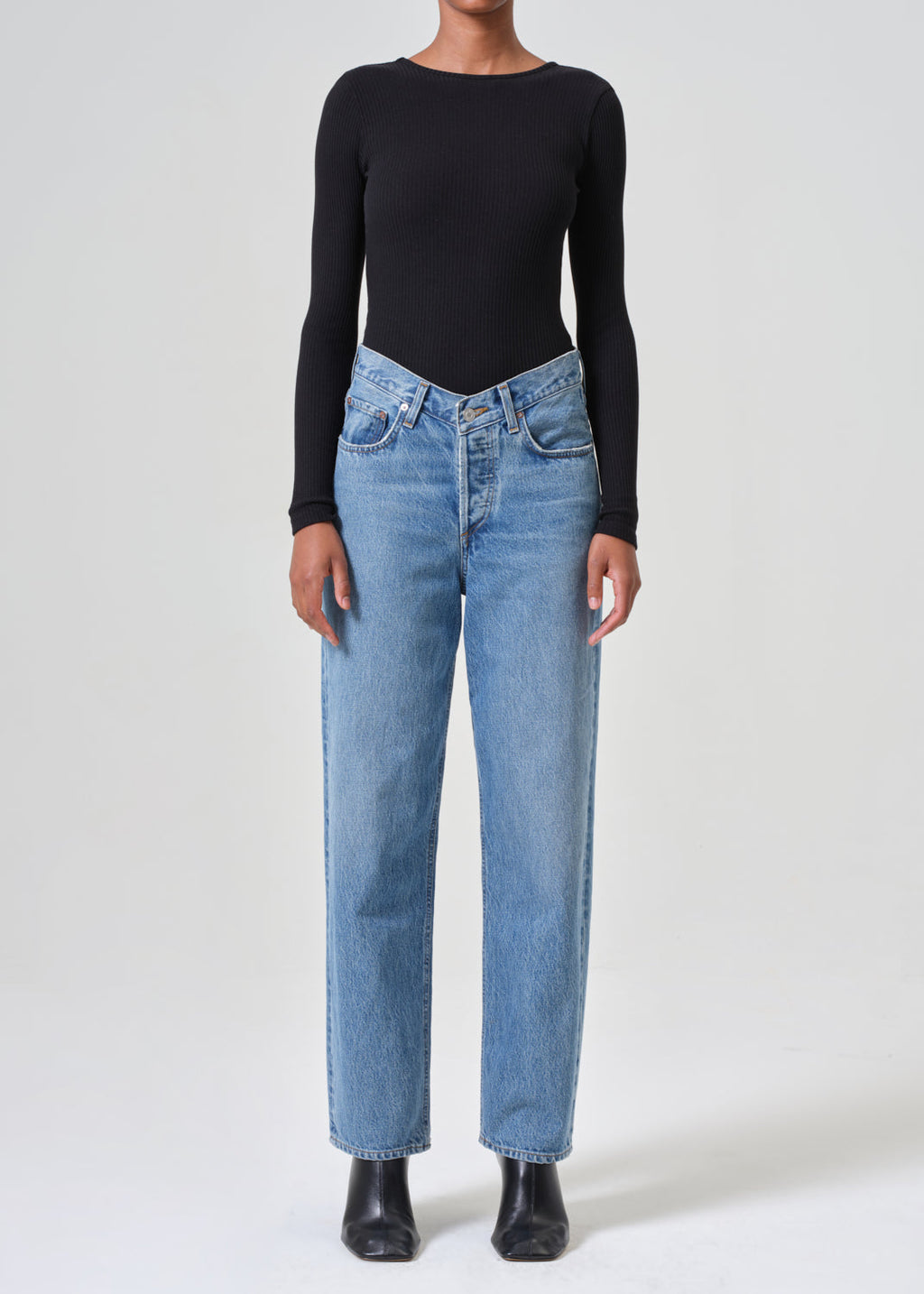AGOLDE V WAIST BAGGY jean - FAIRWAY