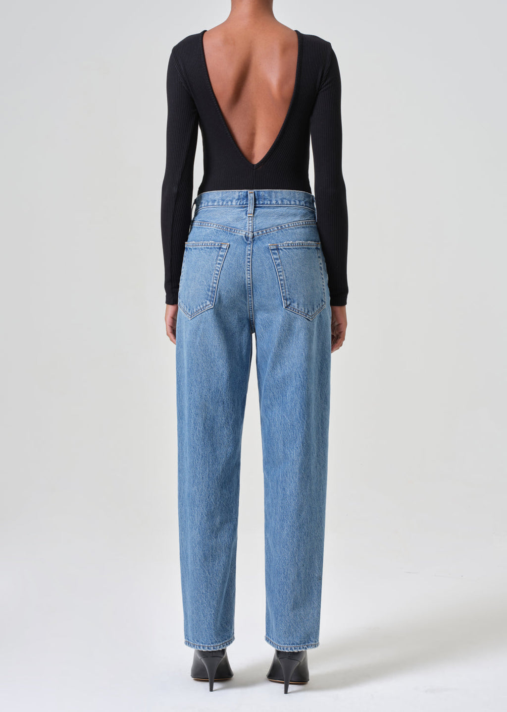 AGOLDE V WAIST BAGGY jean - FAIRWAY