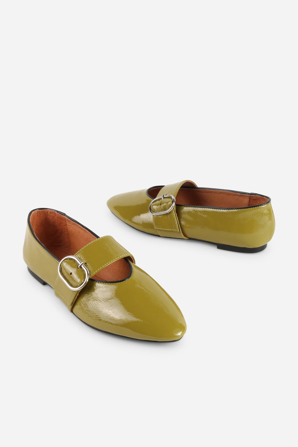 INTENTIONALLY __________. Vartan Buckle Flat Mary Jane