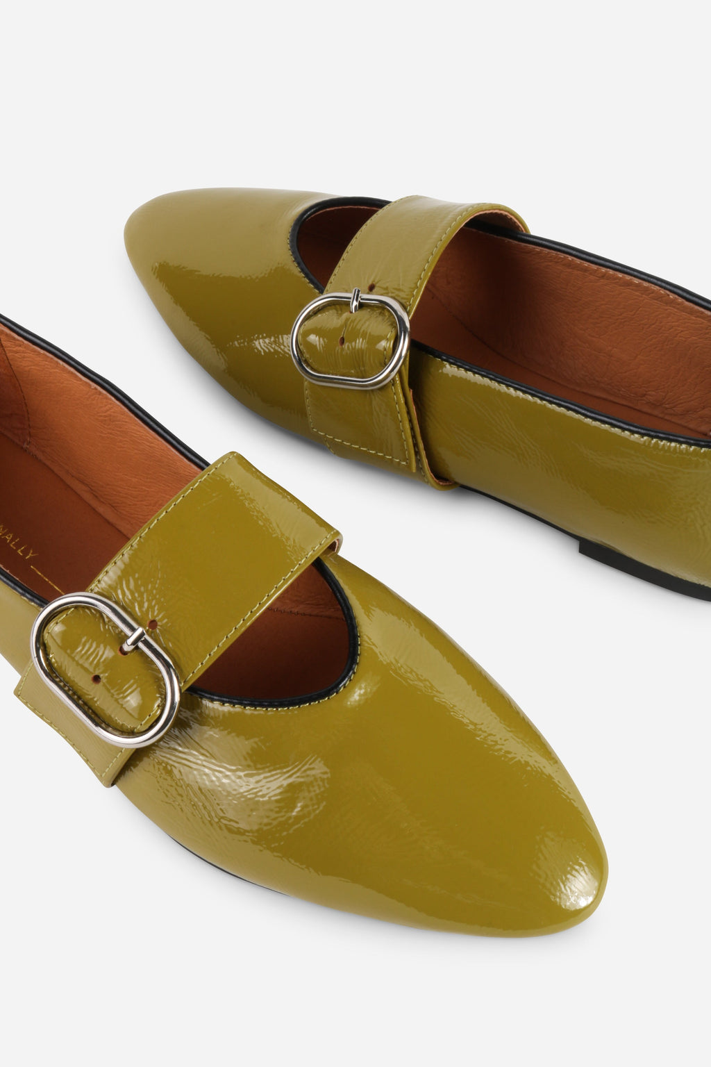 INTENTIONALLY __________. Vartan Buckle Flat Mary Jane